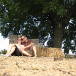 Tranquility found under the oak tree.