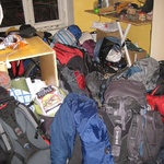 Bastians flat - now a cloak room.
