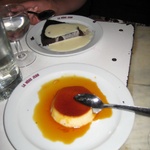 Mmm. Creme caramel desert!