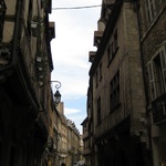 The buildings seem to be leaning in on us, don't you think?