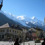 Mount Blanc in the distance
