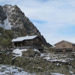 The best sign of all, the Refuge hut
