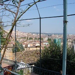 The view from the Hostel in Lyon