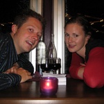 But we made it to a river boat restaurant.