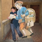 Outside Musée de l'imprimerie de Lyon (Printing Museum)