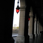 Medieval Lamps outside the Opera house