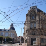 Trolley lines all over the city
