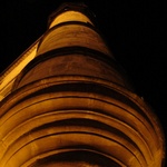 A watchtower on a corner