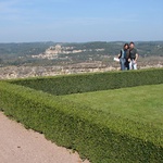 Beynac in the background