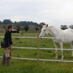 Tom bonding with the local wildlife