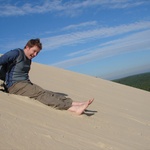 Taking the sand down