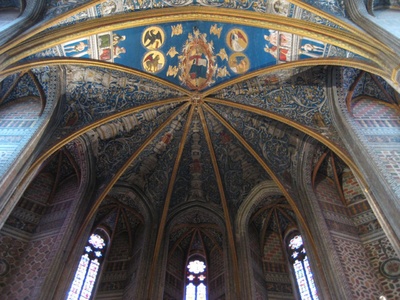 Inside St Cécile's Cathedral