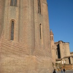St Cécile's Cathedral from the outside