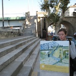 Van Gogh scene - The Trinquetaille Bridge