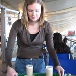 First coffee experience: Latte Macchiato - oops all milk with a drop of coffee