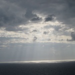 The heavens opened up