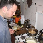 Our Hostel chef - Pasta ala Nige.