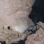 Still active - with steam spouts.