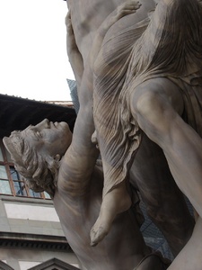 Amazing scultpure park of marble
