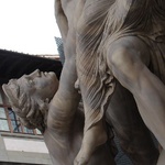 Amazing scultpure park of marble
