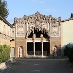 A sculpture gallery