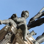 They had some crazy water fountains ...