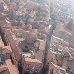 The main street from above