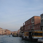 Ferry station on the right in yellow