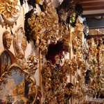 Masks everywhere, a little creepy