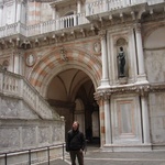 exit through the San Marco church