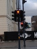 You get frowned at if you don't wait for the green man!