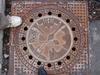 Funky manholes - possibly my favourite so far in Europe