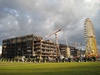 Old Communist Building being deconstructed slowly ....