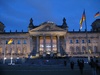 The Reichstag, Berlins parliament at night