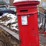 Even the mailbox got a sprinkle!