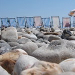 Pebbles on Beer's pebbly beach