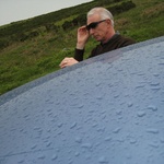 Stopping to take in the view of the Dartmoor