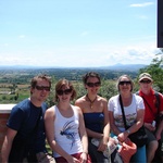 The view from Lucignano