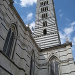Zebra striped church