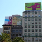 Apple advertising was everywhere