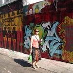 Doing the Mural walk with style