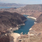 Hoover Dam, on our way to the canyon - amazing.