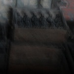 Dusty blurry crate of beer in the brewery.