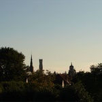 The "panoramic" view from the top of the "hill"