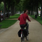 Tom was pack horse for the day.