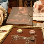 A chocolate sniffing device .. These Belgians take their chocolate seriously!