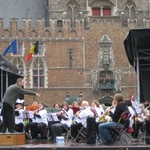 The local band decided to play in the square on our arrival. How nice!