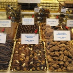 Chocolates galore - there were so many types we couldn't possibly get through them all. But we tried.