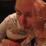 Beer number 8 .. or so ... after we tried going through the list at a quaint old pub with over 100 beers to choose from.