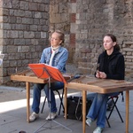 Beautiful music by the Cathedral 